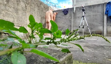 Camera in the Woods Films Two Straight Guys Fucking