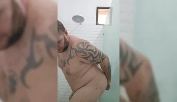 Jimbob Soapy Shower Dildo Riding