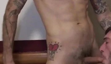 Fucked bareback in the room with Ricco Fatale