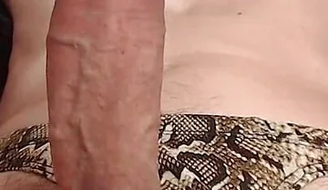 Hot Erection and Young Massive Cumshot