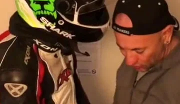 Humiliation at the hotel with fetish outfits biker