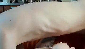 The Boy Has Never Tried the 69 Position. His First Time with a Big Cock