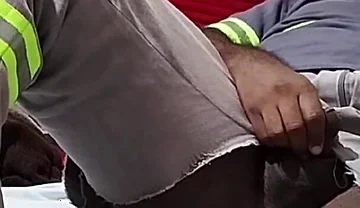 With My Torn Uniform Masturbating and Cumming in the Boot