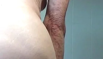 Riding the Cock Dildo with Ballweights