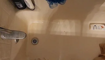 Pissing in the Tub.