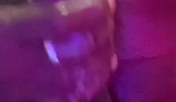 Stroking My Big Black Cock Massive Cumshot