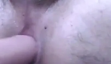 White socks Latino gaps his hole for his master