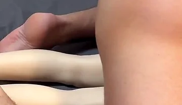 Loud Moansing and Fucking of Perfect Tight Pussy by Thick Dick and Deep Penetration with Quick Move to Cum on Her Perfect Big as