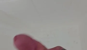 Masturbating in the Shower