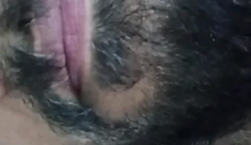 Indian Daddy Lying on the Bed Teasing and Posing for You