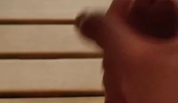 Young Skinny White Boy Jerking in the Sauna