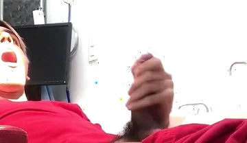 Jerking off at dental clinic pt 1