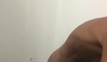 Cumshot in the Shower