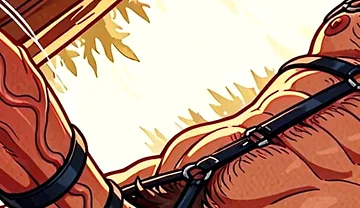 Kinky Gay Men in Harness