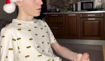 Naughty Solo Session Floods Twink Abs with Cum