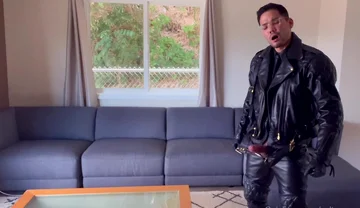 Colton reece leather gloves cum load