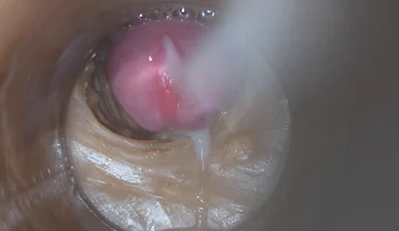 Precum in My Pussy Camera in Vagina 4K