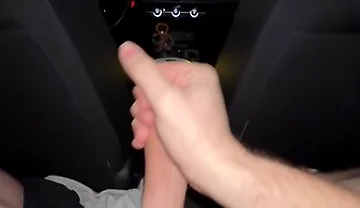 Public Car Masturbation *load Moaning And Giant Cumshot In Public