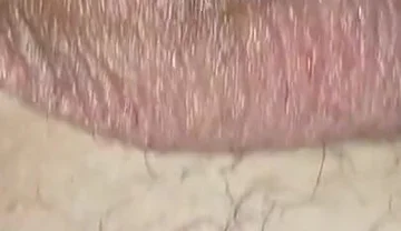 Femboy's Fuck Hole in the Hot Cum of a Horny Daddy's Bareback Fuck