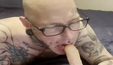 Split Tongue Smoking Blowjob