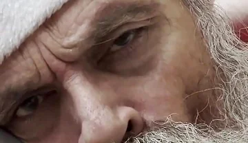 Grandpa Santa Bear Worships Cock