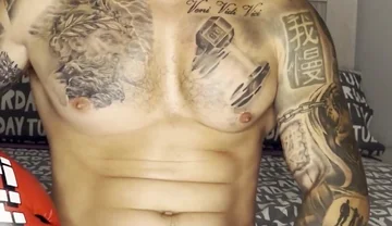 Fighter Big Cum! with No Hands