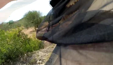 I Got Erect Wearing Sheer Boxers in Road