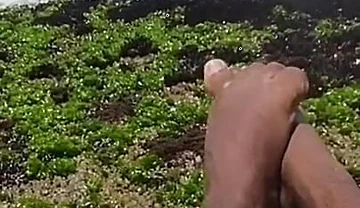 My Beautiful Feet After a Day of Work Taking Vitamin D on the Beach