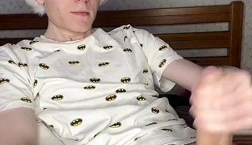 Fingering Spot Makes Horny Twink Moan Loudly Alone