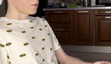 Naughty Solo Session Floods Twink Abs with Cum