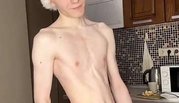 Imagining Classmate Fuck Causes Intense Twink Climax