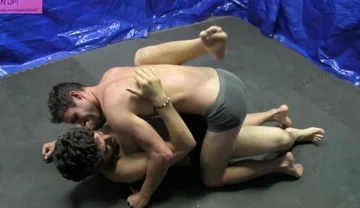 Van Teaches Cameron How to Grapple Dirty