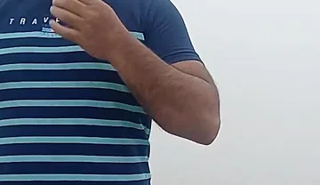 Indian Daddy Takes off His Clothes in Freezing Winter Fog