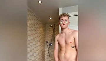 Hot Twink Jerksoff After Football