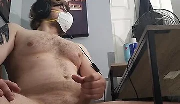 Solo Bisexual Male Masturbating To Porn To Orgasm. First Video!