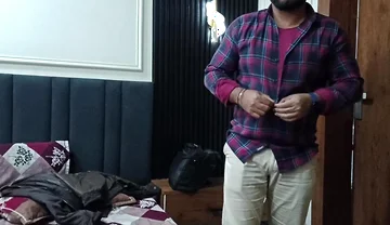 Mature Indian Man Jerking off Alone in His Room 4K Video