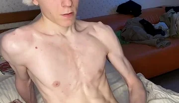 Shower Time Turns Into Twink Explosive Cum Play