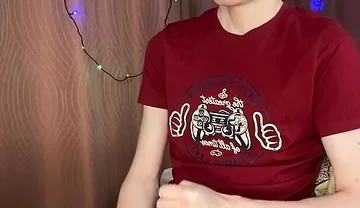 23cm Cock Explodes After Teasing Sensitive Head
