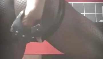 Muscle Butt Fishnet Bodysuit Exhibition