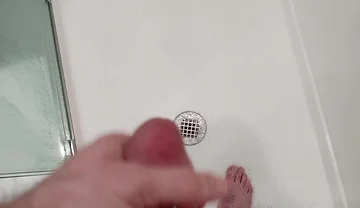 Jerking It in the Hotel Shower Stall