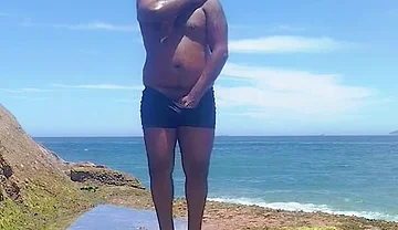 Showing off My Big Body in Rio De Janeiro
