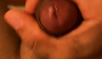 My Wet Cock, a Close-up Cumshot