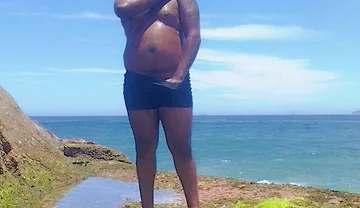 Showing off My Big Body in Rio De Janeiro