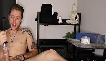 Guys Toes Curl From Suck Toy