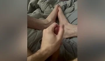 Hairy Groaning Creamy Cumshot