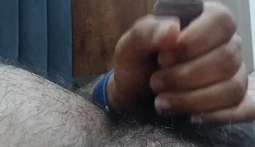 Mature Indian Daddy Strips Down Completely on His Cozy Bed and Starts Jerking off 4K
