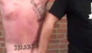 Straight Strippers Spanked - Cody