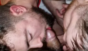 Three Hairy Bears Fuck Bareback Until They Cum (teaser)