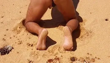Ladysilva Shemale on the Beach What a Hot Ass in Bikini