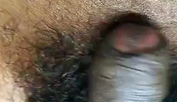 Black Dick Masturbation with Cum Overload